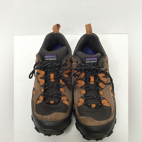 Patagonia Coriander Cork Vibram A-Terrain Brown Hiking Mens Shoes T80393 Sz 10 - Picture 6 of 9